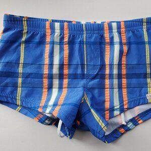SAUVAGE - Men's Square Cut Swimsuit - Medium - Awesome Design - New With Tags
